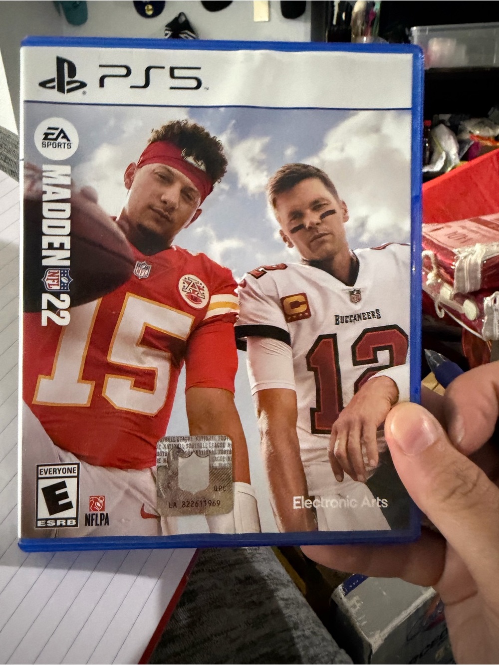 Madden NFL 22 PS5 Game - Electronic Arts - Red & White Cover
